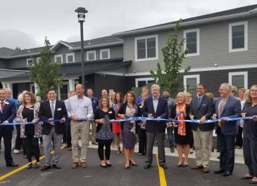 West Fargo - Grace Garden, housing for persons at risk of homelessness, many survivors of domestic violence, LIHTC, Housing Trust Fund and HIF programs