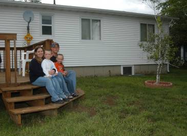 Lincoln - 30,000th NDHFA Home Loan - the Zacher Family