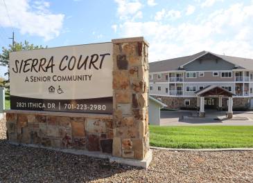 Bismarck - Sierra Court, units for 55+, HIF and LIHTC funding.