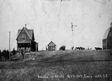 Powers Lake 1911 - North Dakota Oral History Project Photograph Collection - Homestead of Arnold Van Berkom