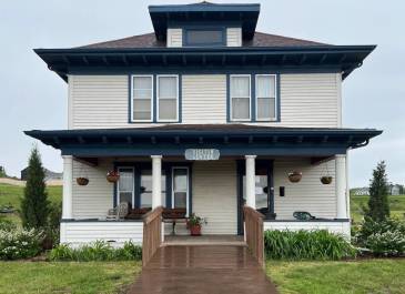 Minot early 1900's - Harmon House. Once located at 701 East Central Avenue Minot, ND. Early 1900's Sears and Roebuck catalog home. Built for $1995-$3000. Courtesy of Ward County Historical Society 