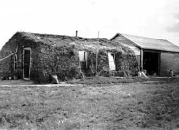 Fairdale Ohnstad Sod House 1932