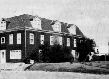 Lakota 1898 - Durnell Hotel building served as a  hotel, rooming house and apartment building for the greater part of a century. Courtesy of Frank Seebart. "In August, 1902, the Lakota Herald reported an addition was being made to the Durnell Hotel to accommodate more guests. A third story was added in 1907." Lakota...100 years, 1883-1983 (p.49)