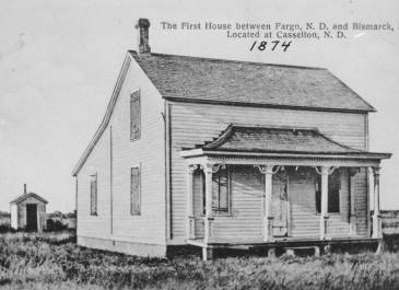 Casselton 1874 - Herman Strehlow Photograph Collection - Herman F. Strehlow House
