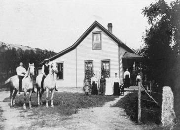 Ole M Hendrickson farm, Fort Ransom