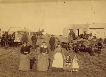 Cooperstown 1880 - Lorraine E. Berger Papers - Ole Halvorson farm near Cooperstown