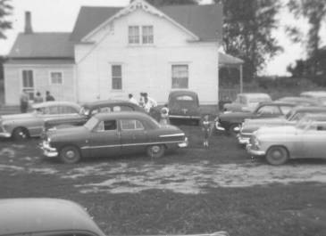 Wells County 1951 - "Robert home August 12, 1951", south of Harvey - Submitted by Kurt Landis, NDHFA Employee