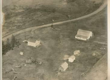 Wells County 1954 - Robert Faul Farm, south of Harvey - Submitted by Kurt Landis, NDHFA Employee