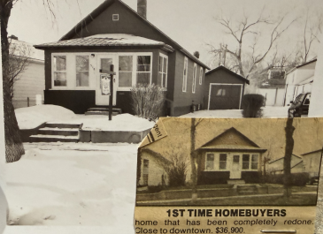 Bismarck - "514 N 14th St. "90 Year old house I bought and remodeled", per my grandpas writing on the back of the photo." Mikayla Rittel, NDHFA Employee