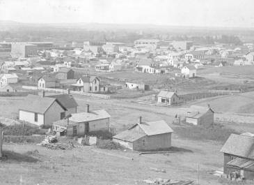 Mandan 1890 - B - B Collection View from northeast Mandan