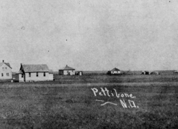 Pettibone - Residential area to the east part of town taken from schoolhouse