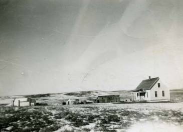 Dickinson 1948 - Home of Joseph and Anna Dvorak, 9 miles sw of Dickinson. Dickinson Museum Center