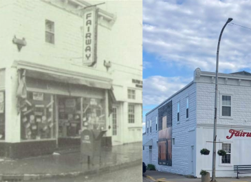 Rolla 1891 - historic storefront located at 28 Main Ave. E, which was also the home of the store owner, William Clarke, on the second story. Submitted by Becky Leonard