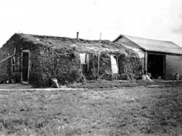 Fairdale Ohnstad Sod House 1932