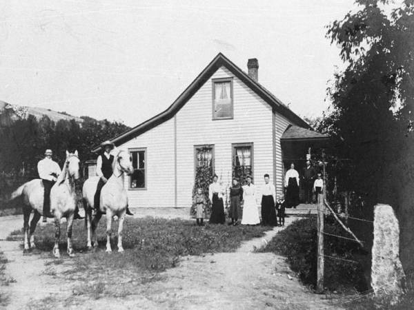 Ole M Hendrickson farm, Fort Ransom